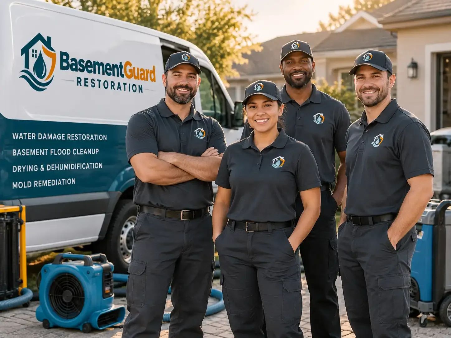 Basement Water Damage Restoration company in Rush, NY